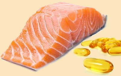 Жирная рыба - источник Омега-3 и витамина D