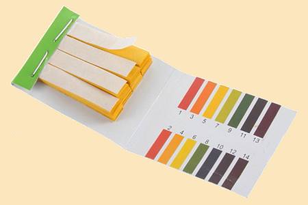 Лакмусовые тест-полоски для измерения pH