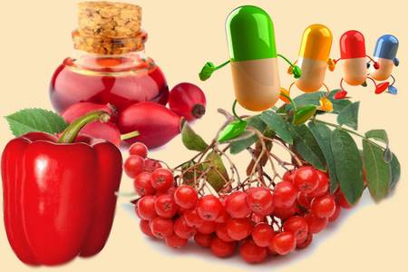 Продукты содержащие много витамина С