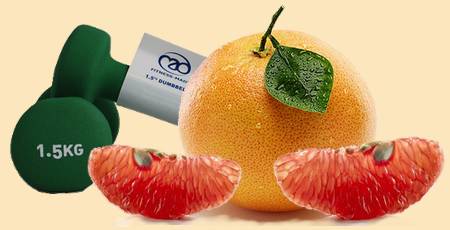 На 1,5 кг можно похудеть за один грейпфрутовый разгрузочный день