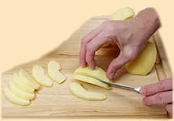 Приготовление начинки из яблок